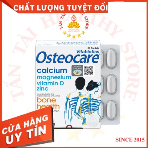 ✅[CHÍNH HÃNG] (MÃ: SP26) Osteocare Calcium H/30V VITABIOTICS Bổ sung Canxi, Magie, VitD, Kẽm