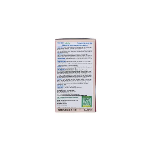 ✅[CHÍNH HÃNG] (MÃ: SP65) Viên uống Orihiro New Oyster Extract (chiết xuất hàu tươi Orihiro), Hộp/120 Viên