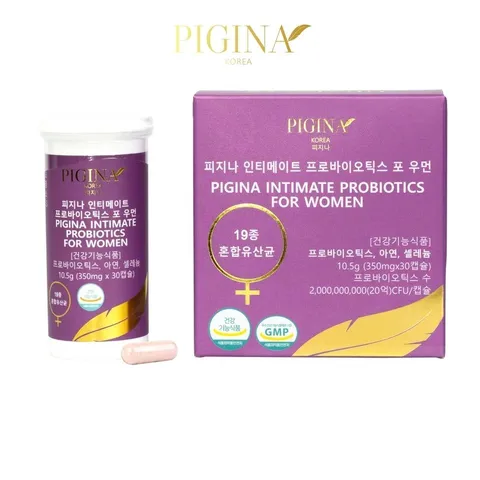 ✅[CHÍNH HÃNG] (MÃ: DP750) Viên uống bổ sung lợi khuẩn cho nữ giới PIGINA INTIMATE PROBIOTICS FOR WOMEN (30 viên)