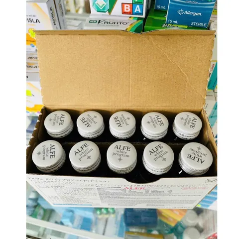 ✅[CHÍNH HÃNG] (MÃ: SP5941) Nước uống Collagen Nhật Bản ALFE White program - Giúp sáng đẹp da, giảm sạm nám