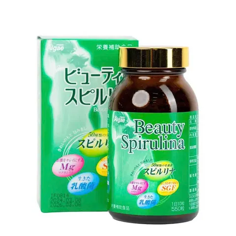 ✅[CHÍNH HÃNG] (MÃ: DP300860) Tảo Beauty Spirulina Nhật Bản giúp đẹp da, tăng sức đề kháng, từ 12 tuổi trở lên 550v