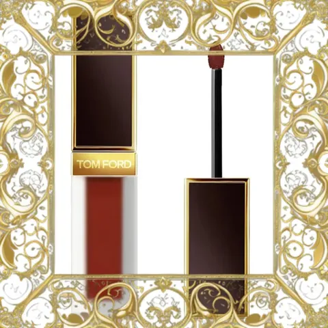 Son Kem Tom Ford Liquid Lip Luxe Matte 132 Heat Wave - Son Môi Đỏ Nâu Đất Chính Hãng, Chất Mịn, Giữ Ẩm Tối Ưu 806660