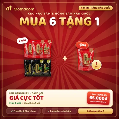 Kẹo Hồng Sâm Hàn Quốc Samiya Giói 200g – Giảm Mệt Mỏi, Tăng Đề Kháng, Ngậm Ngon Dễ Dùng Mỗi Ngày