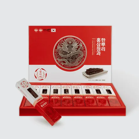 Hồng Sâm Củ Tẩm Mật Ong SAMIYA Hàn Quốc 300g Hộp 8 Củ – Quà Biếu Sức Khỏe Sang Trọng