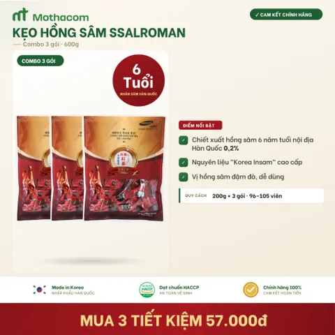 Kẹo Hồng Sâm Và Hắc Sâm Nhập Khẩu Hàng Nội Địa Hàn Quốc - Ngậm Thơm Miệng - Tỉnh Táo - Tăng Cường Sức Khỏe