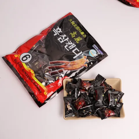 Kẹo Sâm 6 Năm Tuổi Nhập Khẩu Hàn Quốc [Hắc Sâm 170G] và [Hồng Sâm 200G] Hàng Nội Địa - Hỗ Trợ Bồi Cơ Thể Giúp Tỉnh Táo
