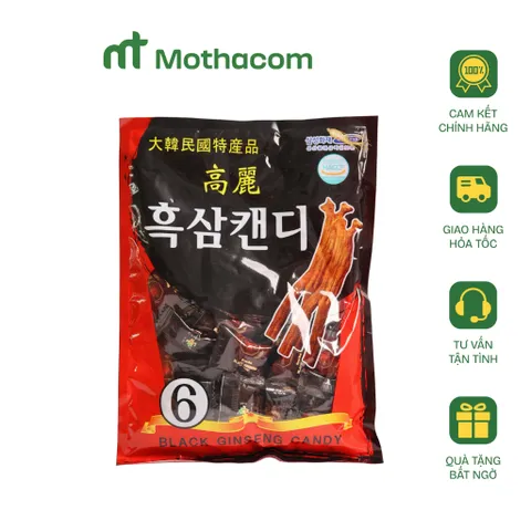 Kẹo Sâm 6 Năm Tuổi Nhập Khẩu Hàn Quốc [Hắc Sâm 170G] và [Hồng Sâm 200G] Hàng Nội Địa - Hỗ Trợ Bồi Cơ Thể Giúp Tỉnh Táo