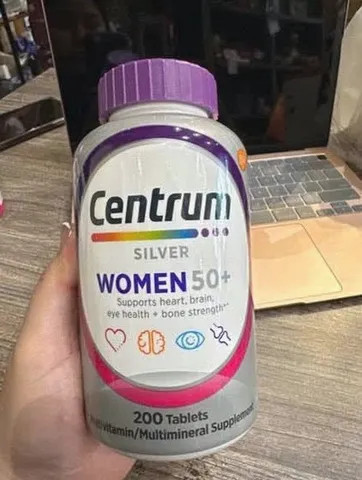💊 Centrum Silver Women 50+ Vitamin tổng hợp cho phụ nữ trên 50 tuổi, lọ 200 viên chính hãng