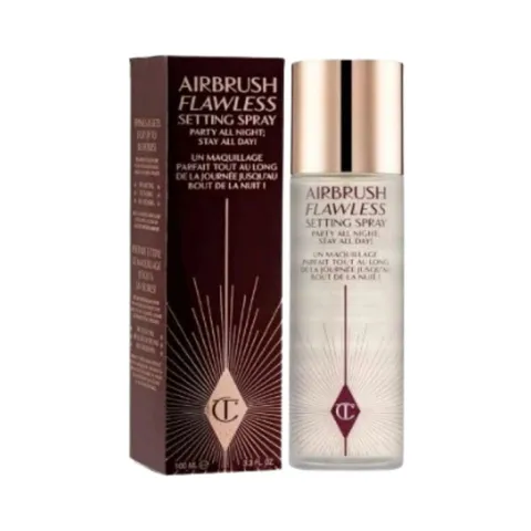 Xịt Khóa Nền Makeup Charlotte Tilbury Airbrush Flawless Setting Spray 100ml - Giữ Lớp Trang Điểm Bền Đẹp Suốt Ngày, Dưỡng Ẩm Da Tự Nhiên 806782