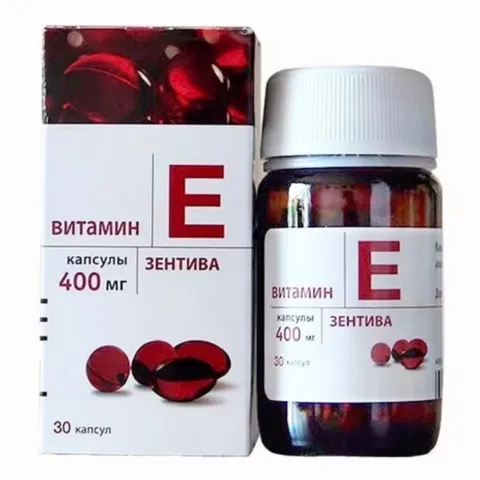 Viên uống Vitamin E đỏ 400 mg (chai thủy tinh) |30 viên| Ngăn ngừa oxy hóa hiệu quả & Duy trì chức năng của nhiều cơ quan trong cơ thể [S/P Chuẩn Nga]
