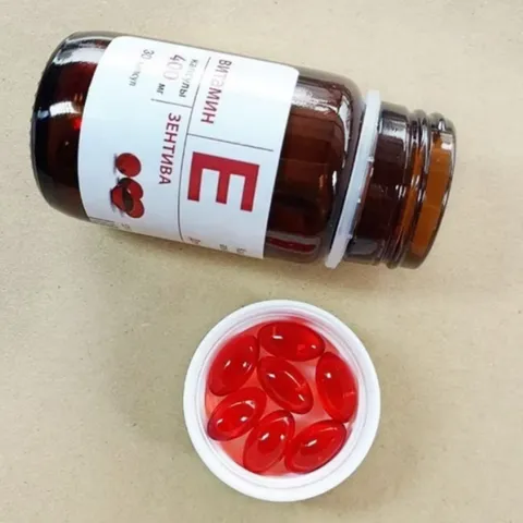 Viên uống Vitamin E đỏ 400 mg (chai thủy tinh) |30 viên| Ngăn ngừa oxy hóa hiệu quả & Duy trì chức năng của nhiều cơ quan trong cơ thể [S/P Chuẩn Nga]