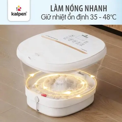 Chậu massage và ngâm chân gấp gọn Kalpen G20 8L