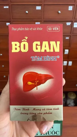 Bổ Gann TTâm Bình – Hỗ Trợ Bảo Vệ Gan, Giải Độc Gan, Mát Gan