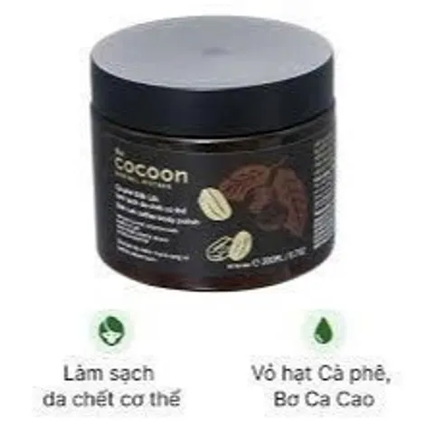 Combo Tẩy Da Chết Mặt Cà Phê Đắk Lắk Cocoon 150ml & Cà phê Dak Lak Làm Sạch Da Chết Cơ Thể Cocoon 200ml-02