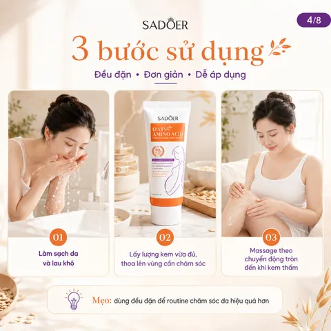 Kem xóa rạn da sau sinh mờ thâm sáng da chỉ sau 7 ngày, cải thiện sẹo rạn lâu năm, dưỡng ẩm phục hồi làn da