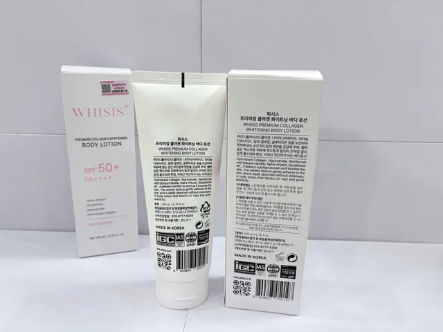 KEM DƯỠNG TRẮNG BODY CHỐNG NẮNG WHISIS 200ml 806964
