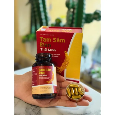 Tam Sâm Đan Thái Minh - Hỗ Trợ Tăng Cường Sức Khoẻ - Tăng Cường Sức đề Kháng - Bồi Bổ Khí Huyết - Lọ 30 viên- 80viên