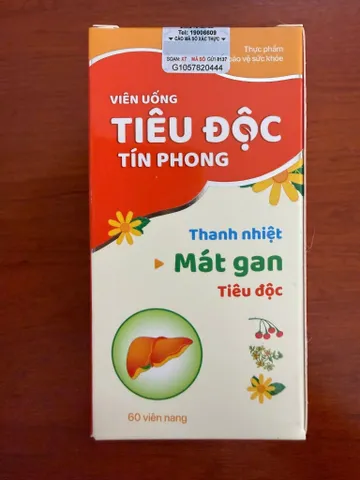 Tiêu độc Tín Phong – Thanh nhiệt – Mát gan – Tiêu độc