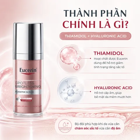 Serum Eucerin Anti-Pigment Dual 30ml - Tinh Chất Mờ Thâm Nám, Cấp Ẩm Rạng Rỡ, Dưỡng Sáng Da 2 Trong 1