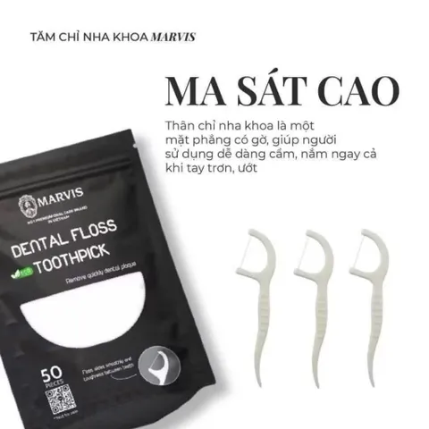 Tăm Chỉ Nha Khoa Marvis 50 Pieces 807062