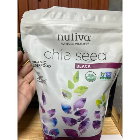 Hạt Chia Hữu Cơ Nutiva Mỹ 907g – Bí Quyết Giảm Cân, Giữ Dáng Tự Nhiên