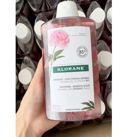 [ XẢ KHO ] Klorane Shampoo With Peony - Dầu Gội Chiết Xuất Hoa Mẫu Đơn Cho Da Đầu Khô & Ngứa 400ml 807115