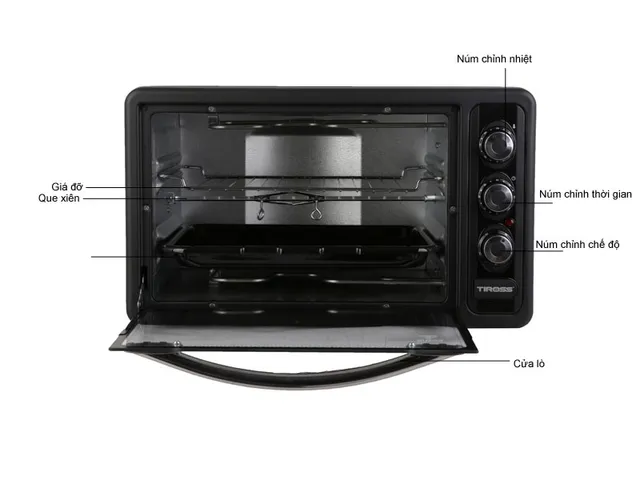 Lò Nướng Tiross TS9602, dung tích 40 Lít