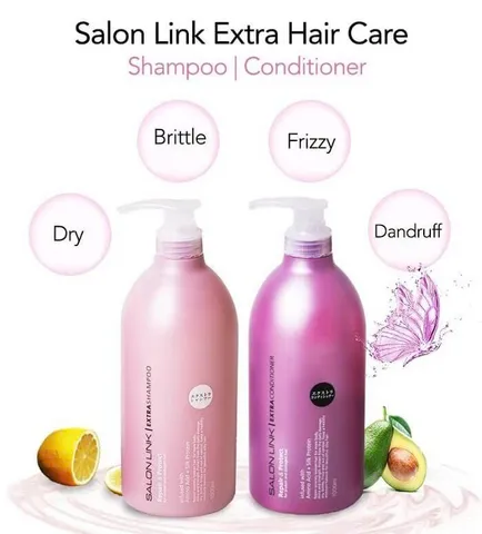 Bộ Dầu Gội Xả Phục Hồi Tóc Kumano Salon Link Extra 1000ml Giúp Mềm Mượt Và Phục Hồi Tóc [hàng nhập khẩu]