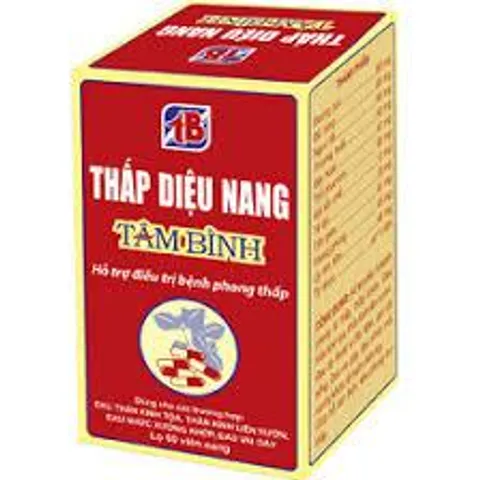 VIÊN UỐNG THẤP DIỆU NANG TÂM BÌNH Lo 60 viên