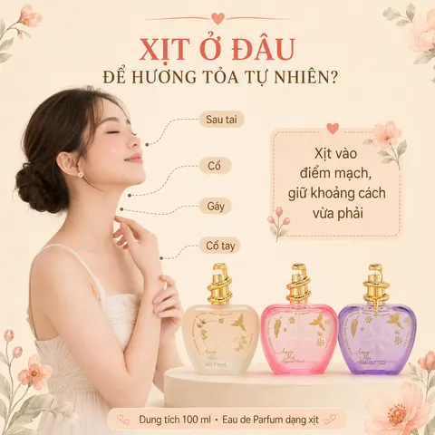Nước Hoa Nữ Jeanne Arthes Amore Mio EDP 100ml Pháp - Tropical Crush, Forbidden Fruit, Gold N’ Roses
