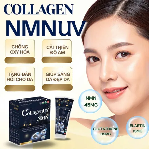 Combo 3 hộp Hỗ trợ đẹp da Collagen Hộp 20 gói x 20ml/ gói hàng chính hãng