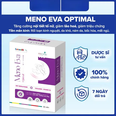 Viên Uống Mầm Đậu Nành Meno Eva Optimal Cân Bằng Nội Tiết Tố Nữ 