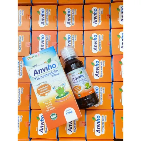 Không Vỏ Siro ho thảoo dược ANVIHO Dùng Được Cho Mẹ Bầu Và Trẻ Sơ Sinh, Chai 100ML