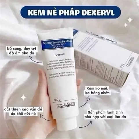 Kem nẻ dưỡng ẩm Glycerol Vaseline Paraffine 250g 807391