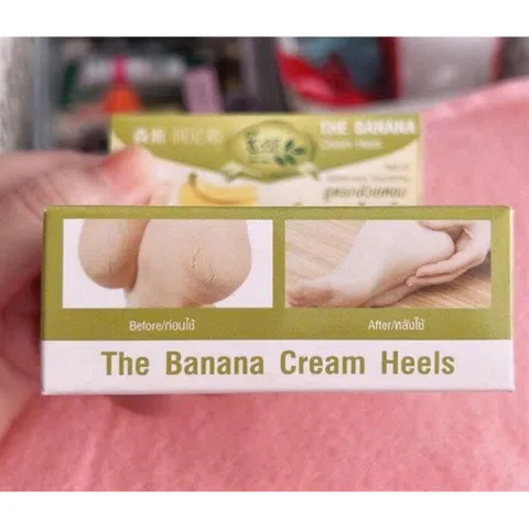 Kem giảm nứt gót chân Banana Thái 30g 807407