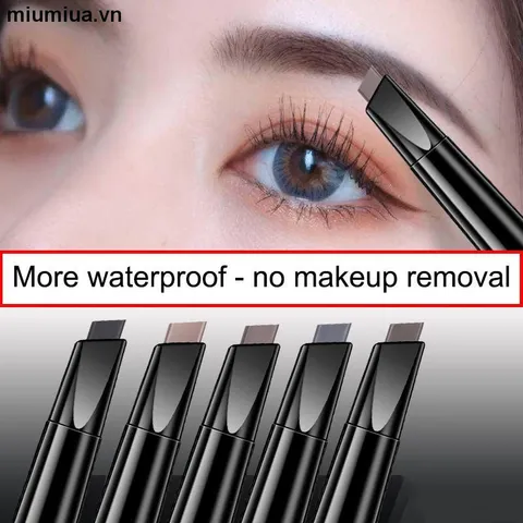 HOT Bút kẻ chân mày  5 sắc màu tùy chọn lựa xây đắp hai đầu chống giột nước lâu trôi 30g 807603