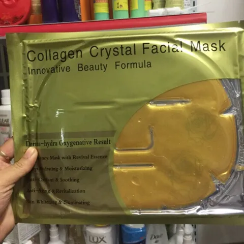 COMBO 10 MẶT NẠ MẶT COLLAGEN CRYSTAL FACIAL MASK - LÀM TRẮNG, TÁI TẠO , GIÚP GIẢM THÂM HIỆU QUẢ VÀ NGĂN NGỪA LÃO HOÁ DA 807634