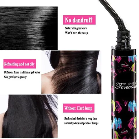 HOT Chuốt Tóc con thần thánh que vuốt chải tóc nhỏ bé keo giữ nếp dạng mascara 807821