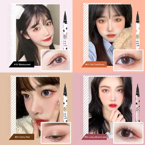 HOT Bút Kẻ Mắt Tơ Tằm 100% Dạng Lỏng Chống giột nước Lâu Trôi Siêu Mịn tốt Cao Cho Học Sinh 807859