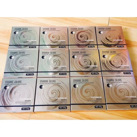 Phấn Phủ Siêu Mịn Sivanna Colors Natural And Delicate Beauty Power 807932