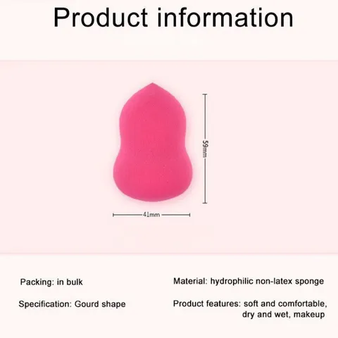 HOT Bông Mút make up ướt và khô hình quả bầu/giọt nước sắc màu ngẫu nhiên 807969