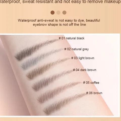 HOT Bút Chì Kẻ chân mày Siêu Mịn make up ngẫu nhiên Lâu Trôi Chống giột nước Có 4 Màu Để Chọn Lựa 808006