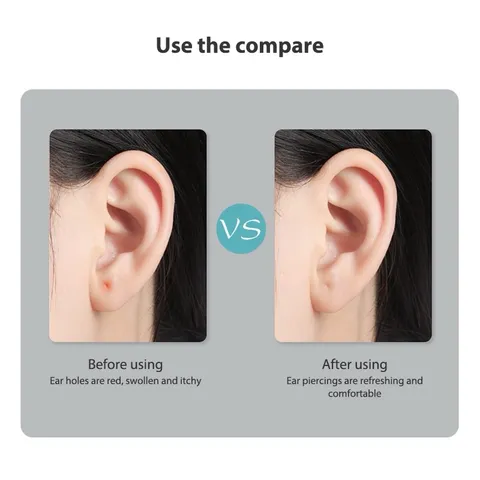 Dụng cụ làm sạch vệ sinh lỗ khuyên tai an toàn 60 cái (không kèm dung dịch vệ sinh ) 808066