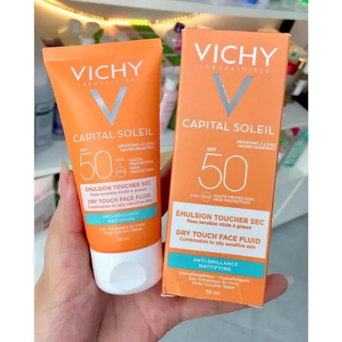 KEM CHỐNG NẮNG VICHY PHÁP Mẫu mới 50ml 808091