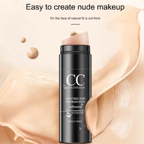 HOT Kem nền che yếu điểm CC làm sáng hồng da Images Stick Concealer kem nền make up Hatola 808139