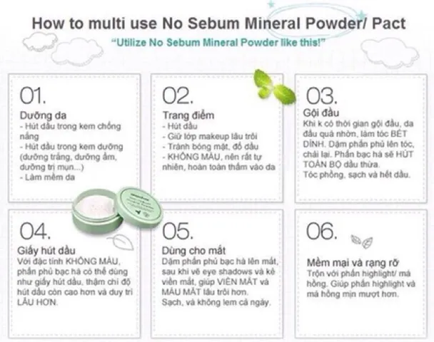 PHẤN PHỦ DẠNG BỘT INNISFREE NO SEBUM MINERAL POWDER 808230