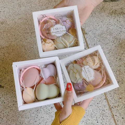 SET 4 Bông phấn hồ lô ROMANTIC TURKEY 808276