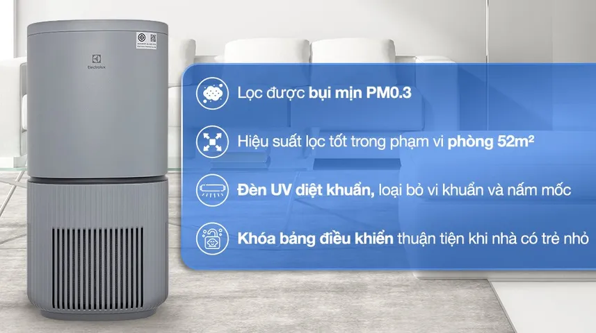 Máy lọc không khí Electrolux EP53-46UGA