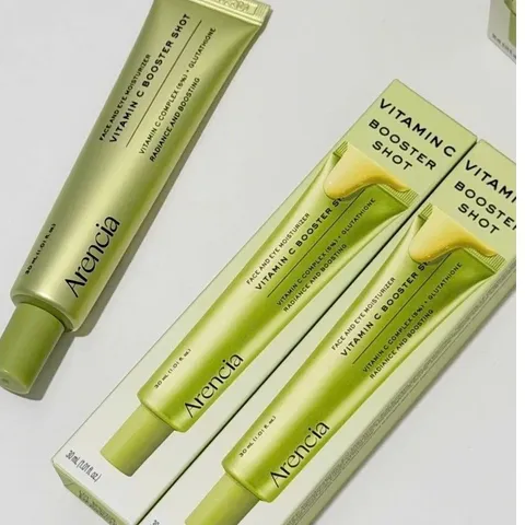 Kem Dưỡng Arencia Vitamin C Booster Shot Cream 30ml – Hỗ Trợ Sáng Da, Đều Màu, Mịn Da