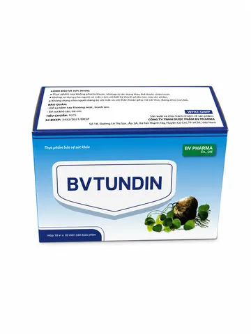 VIÊN UỐNG HỖ TRỢ GIẤC NGỦ BVTUDIN HỘP 100 VIÊN